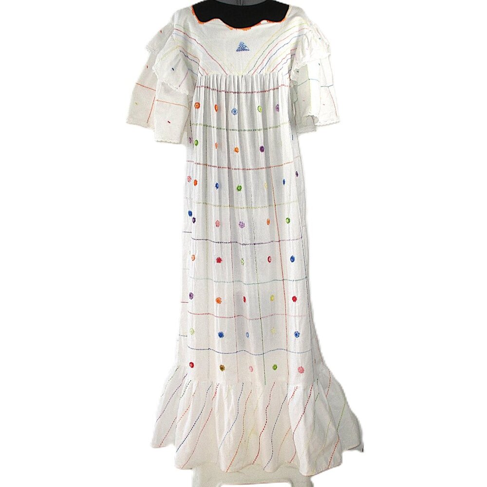 HAND EMBROIDERED MAXI DRESS